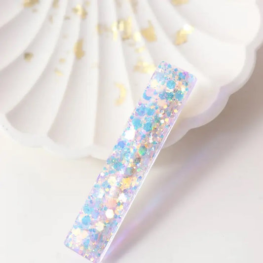 Hiusklipsi Merenneito hologrammiglitterillä.